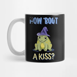 cute frog with witch hat Mug